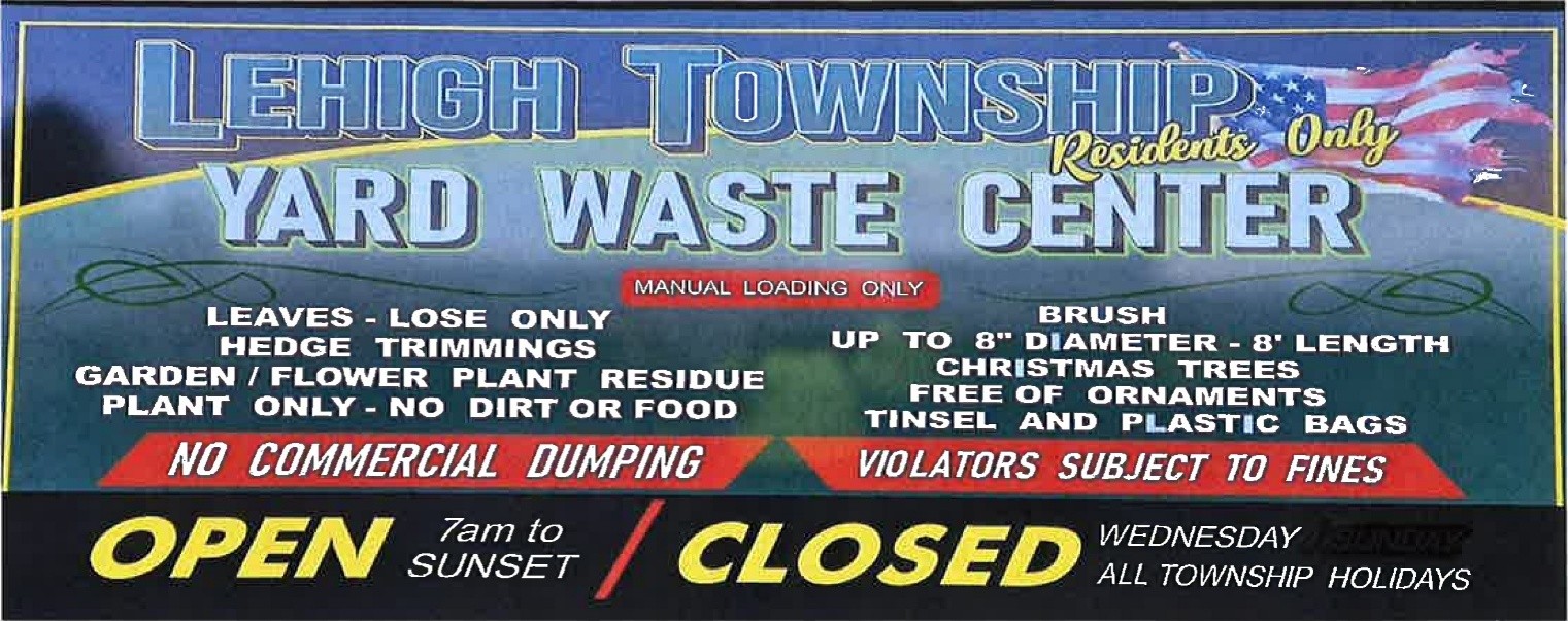 Lehigh Township Yard Waste Center